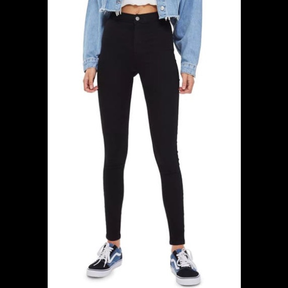 TopShop size 30 Joni jeans in black